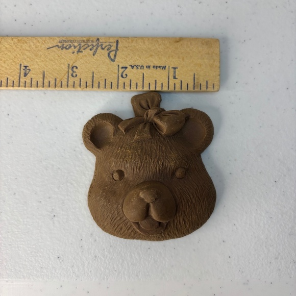 TNT Unfinished ABC Teddy Bear Figurine Set and Teddy Bear Ornament Four Pieces - Picture 15 of 16